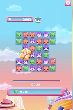 画像ギャラリー No.003のサムネイル画像 / Yahoo!ゲーム かんたんゲームに「ゼリーパズル」が登場