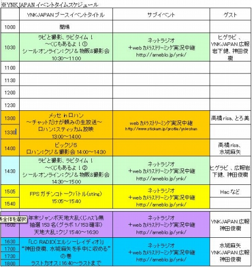画像ギャラリー No.007のサムネイル画像 / YNK,「ONLINE GAME messe.2009」での独自イベント情報を公開