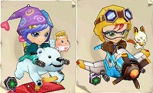 画像ギャラリー No.001のサムネイル画像 / 「どたばた flying くるりん」，クローズドβテストが2008年春頃に延期
