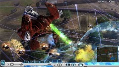 画像ギャラリー No.003のサムネイル画像 / ［E for All］セガのRTS「Universe at War」には，画面を覆い尽くすほど巨大なユニットが登場