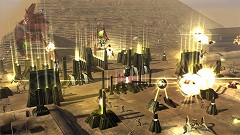 画像ギャラリー No.005のサムネイル画像 / ［E for All］セガのRTS「Universe at War」には，画面を覆い尽くすほど巨大なユニットが登場