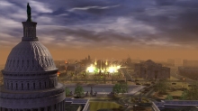 画像ギャラリー No.001のサムネイル画像 / SF RTS「Universe at War」，米国議会議事堂前での戦闘ムービー