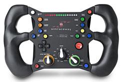 画像ギャラリー No.003のサムネイル画像 / SteelSeries，台座もペダルもないPC用ステアリングコントローラを発売。オンラインレースゲーム「Simraceway」とコラボ