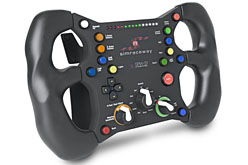 画像ギャラリー No.006のサムネイル画像 / SteelSeries，台座もペダルもないPC用ステアリングコントローラを発売。オンラインレースゲーム「Simraceway」とコラボ