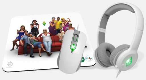 画像ギャラリー No.001のサムネイル画像 / SteelSeries,「The Sims 4」用にデザインしたマウスやヘッドセットを発表