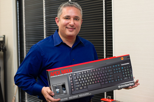 画像ギャラリー No.002のサムネイル画像 / SteelSeriesの新CEO，ラバーニ氏インタビュー。Logitech Gから電撃移籍した彼は，業界第3位のデバイスメーカーをどこへ導くのか
