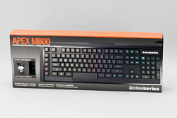 画像ギャラリー No.042のサムネイル画像 / SteelSeries製キーボード「Apex M800」レビュー。独自のメカニカルキースイッチ「QS1」は,ゲームプレイに何をもたらすか