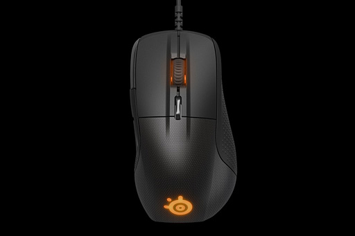 画像ギャラリー No.005のサムネイル画像 / SteelSeries，ハイエンドのゲーマー向けマウス「Rival 700」。振動機能と有機ELサイドパネル搭載で，センサーなどの交換にも対応