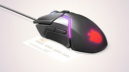 画像ギャラリー No.004のサムネイル画像 / ［CES 2018］SteelSeries，新型ワイヤードマウス「Rival 600」を発表。2つの光学センサーで最小0.5mmのリフトオフディスタンスを実現