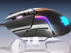［CES 2018］SteelSeries，新型ワイヤードマウス「Rival 600」を発表。2つの光学センサーで最小0.5mmのリフトオフディスタンスを実現