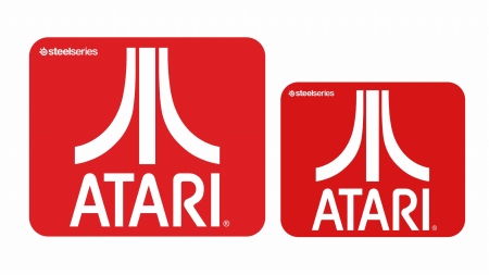 画像ギャラリー No.002のサムネイル画像 / SteelSeries，Atariのロゴをプリントした国内限定版QcKマウスパッドを発売