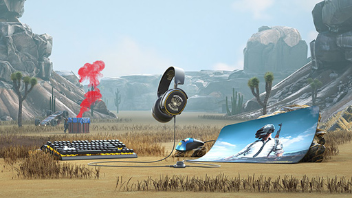 画像ギャラリー No.002のサムネイル画像 / ［gamescom］SteelSeries，「PUBG」コラボモデルのキーボードやマウス，ヘッドセットを世界市場に向けて発表