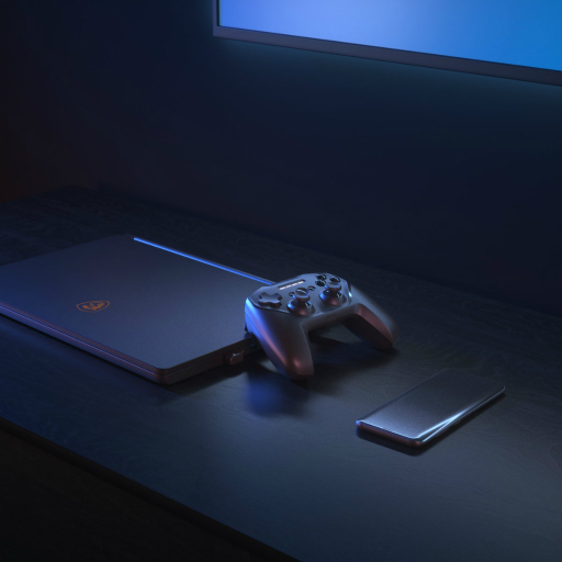 画像ギャラリー No.002のサムネイル画像 / SteelSeries，2.4GHz帯とBluetoothのワイヤレス，そしてワイヤード接続対応のゲームパッド「Stratus Duo」。PCおよびAndroid端末向け