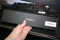 画像ギャラリー No.008のサムネイル画像 / SteelSeriesの「Apex Pro」はゲーマー向けキーボードに革命を起こすか？　キーごとにアクチュエーションポイントを変更可能