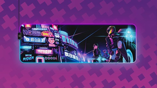 画像ギャラリー No.004のサムネイル画像 / 「CS:GO」の「Neon Rider」スキンをデザインしたSteelSeries製マウスやマウスパッドが国内発売