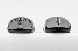 画像ギャラリー No.005のサムネイル画像 / 極端な肉抜きボディのワイヤレスマウス「Aerox 3 Wireless」レビュー。見た目の割に扱いやすく，バッテリーの持ちや高速充電も好印象