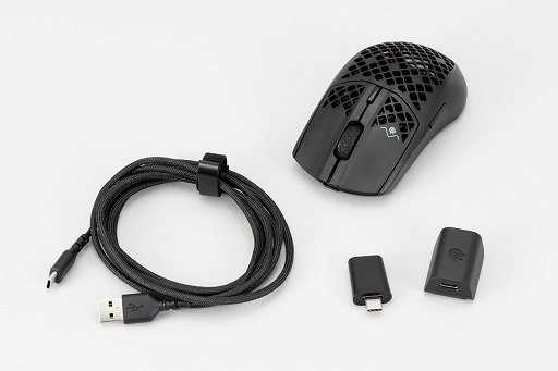 画像ギャラリー No.013のサムネイル画像 / 極端な肉抜きボディのワイヤレスマウス「Aerox 3 Wireless」レビュー。見た目の割に扱いやすく，バッテリーの持ちや高速充電も好印象