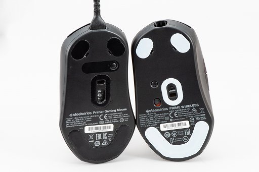 画像ギャラリー No.011のサムネイル画像 / SteelSeries製マウス「Prime Wireless」&「Prime+」レビュー。eスポーツ向けを謳う新シリーズは安定した操作感が魅力だ