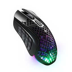 画像ギャラリー No.002のサムネイル画像 / SteelSeriesの軽量ワイヤレスマウスに多ボタン仕様の「Aerox 9 Wireless」と「Aerox 5 Wireless」が登場