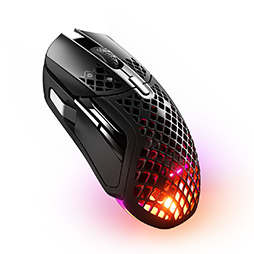 画像ギャラリー No.003のサムネイル画像 / SteelSeriesの軽量ワイヤレスマウスに多ボタン仕様の「Aerox 9 Wireless」と「Aerox 5 Wireless」が登場