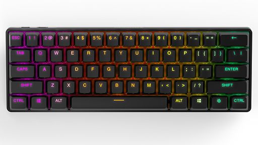 画像ギャラリー No.003のサムネイル画像 / SteelSeries,60%サイズの10キーレスキーボード「Apex Pro Mini」を発売。新型スイッチでさらなる高速入力と低遅延を実現