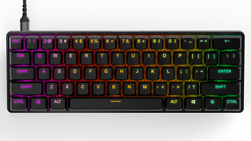 画像ギャラリー No.004のサムネイル画像 / SteelSeries,60%サイズの10キーレスキーボード「Apex Pro Mini」を発売。新型スイッチでさらなる高速入力と低遅延を実現