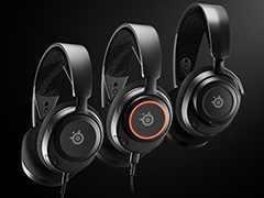 SteelSeries，ゲーマー向けヘッドセット「Arctis Nova」3製品と，スピーカー「Arena」3製品を発表