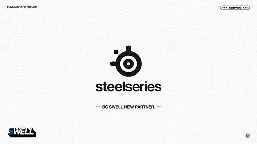 画像ギャラリー No.001のサムネイル画像 / SteelSeries，プロチーム「BC SWELL」とスポンサー契約を締結