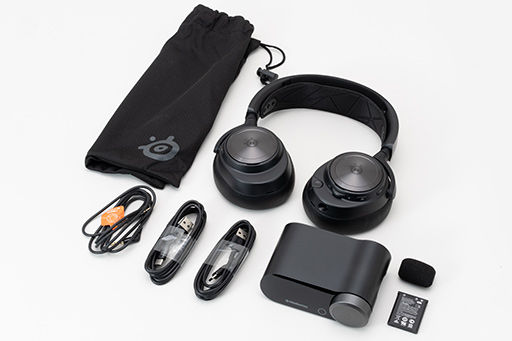 画像ギャラリー No.004のサムネイル画像 / ［レビュー］SteelSeriesの最上位ヘッドセット「Arctis Nova Pro Wireless」は，完成度の高さと「Sonar」の音響効果で現状最高の1台だ