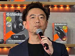 画像ギャラリー No.017のサムネイル画像 / 防水＆低遅延の完全ワイヤレスイヤフォン「Arctis GameBuds」と新キーボード「Apex Pro Gen 3」をSteelSeriesが初公開［TGS2024］