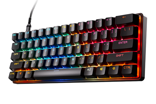 画像ギャラリー No.003のサムネイル画像 / 磁気式スイッチでSOCDにも対応する60％キーボード「Apex Pro Mini Gen 3」がSteelSeriesから4月4日発売