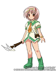 画像ギャラリー No.005のサムネイル画像 / 工画堂スタジオ「暁のアマネカと蒼い巨神」の概要公開。発売は2008年3月に