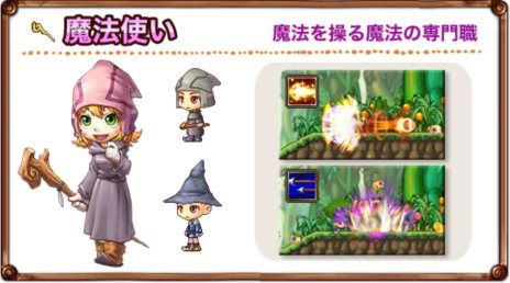 画像ギャラリー No.004のサムネイル画像 / 「ワンダーキング2」プレイヤーが選択できる基本職業4種の情報が公開に