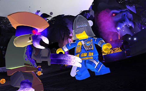 画像ギャラリー No.002のサムネイル画像 / 開発中の，「LEGO Universe」がラスベガスで開催されたCES会場で公開。直撮りムービーを4Gamerに掲載