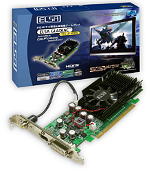 画像ギャラリー No.001のサムネイル画像 / ELSA,MHF推奨のGeForce 8600 GT&8500 GTカードを発売