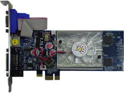 画像ギャラリー No.002のサムネイル画像 / PCIe x1接続の8400 GS&ファンレス9600 GTなどが玄人志向から
