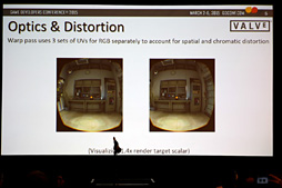 画像ギャラリー No.007のサムネイル画像 / ［GDC 2015］「SteamVR」とは何か？ ValveがそのVRレンダリング技術を語る