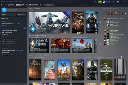 画像ギャラリー No.002のサムネイル画像 / ［GDC 2019］「Steam」ゲームライブラリの新デザインが公開。業界からのプレッシャーにも関わらず，ビジネスモデルの大きな変更はない見込み