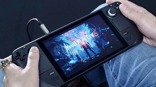 画像ギャラリー No.002のサムネイル画像 / 「デビル メイ クライ 5」がValveの小型ゲームPC，Steam Deckでスムーズに動く動画公開