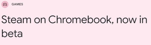 画像ギャラリー No.001のサムネイル画像 / 「Steam on Chromebook」ベータ版をリリース。ChromeOS 108 Beta チャンネルで利用可能になり,パフォーマンスや互換性も向上