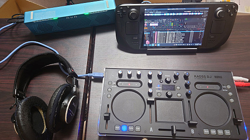 画像ギャラリー No.001のサムネイル画像 / Steam Deckでゲームだけじゃなく音楽もプレイしてみよう！ COSIOが教える初歩からのDJ入門
