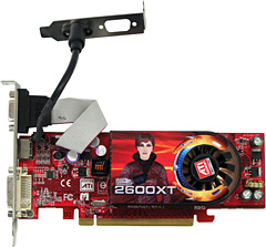画像ギャラリー No.001のサムネイル画像 / 玄人志向,Low Profile版のATI Radeon HD 2600 XT搭載カード