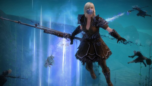 画像ギャラリー No.001のサムネイル画像 / 「Guild Wars 2」は水中での三次元戦闘も楽しめる。プレイヤーを海底の冒険へと導く，水中戦の情報が明らかに