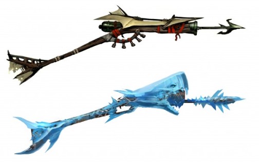 画像ギャラリー No.003のサムネイル画像 / 「Guild Wars 2」は水中での三次元戦闘も楽しめる。プレイヤーを海底の冒険へと導く，水中戦の情報が明らかに