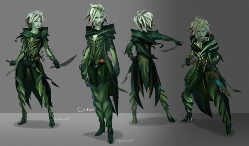 画像ギャラリー No.003のサムネイル画像 / 新作MMORPG「Guild Wars 2」,種族「Sylvari」の概要公開。「Pale Tree」という木から生まれる“植物種族”
