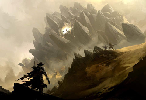 画像ギャラリー No.004のサムネイル画像 / ［G-Star 2011］「Guild Wars 2」のプレゼンテーションのムービーを掲載。アンデッドドラゴンとのレイドシーンは必見だ