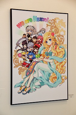 画像ギャラリー No.017のサムネイル画像 / NEXON作品に関連したアートが勢揃いした「NDC ART EXHIBITION」を写真で紹介。未発表ゲームのイラストもあり