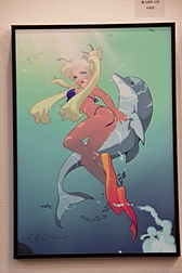 画像ギャラリー No.018のサムネイル画像 / NEXON作品に関連したアートが勢揃いした「NDC ART EXHIBITION」を写真で紹介。未発表ゲームのイラストもあり