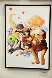 画像ギャラリー No.023のサムネイル画像 / NEXON作品に関連したアートが勢揃いした「NDC ART EXHIBITION」を写真で紹介。未発表ゲームのイラストもあり