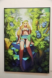 画像ギャラリー No.034のサムネイル画像 / NEXON作品に関連したアートが勢揃いした「NDC ART EXHIBITION」を写真で紹介。未発表ゲームのイラストもあり